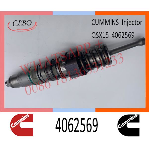 Diesel Engine Fuel Injector 4062569 4928260 4010346 For Cummins QSX15 ISX15 X15 Engine