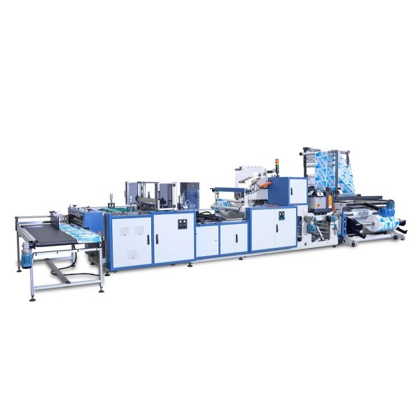 Side Weld Bag Making Machine , Glue Patch Bread Bags Making Machine