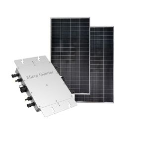 Laser Engraving Solar Micro Inverter Waterproof 2800w Grid Connected Solar Panel