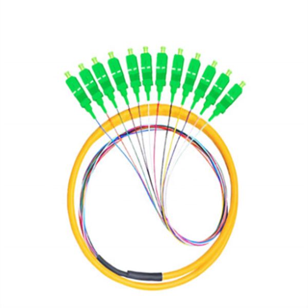 Quality 0.9mm Single Mode SC PC APC FTTH G652d bundle Optical fiber Pigtail wholesale