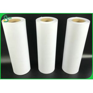 Cheap 100% Natural White Color CAD Plotter Paper Roll With A0 A1 A2 Size for sale