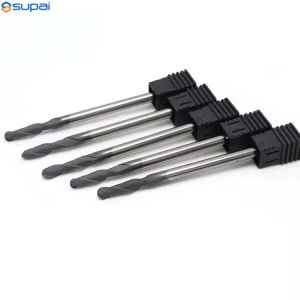 Customized Carbide Shank Diameter End Mills With Variable Helix Angles