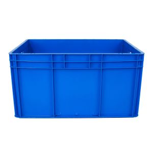 Heavy Duty PP Vented Mesh Stackable Plastic Crate For Storage