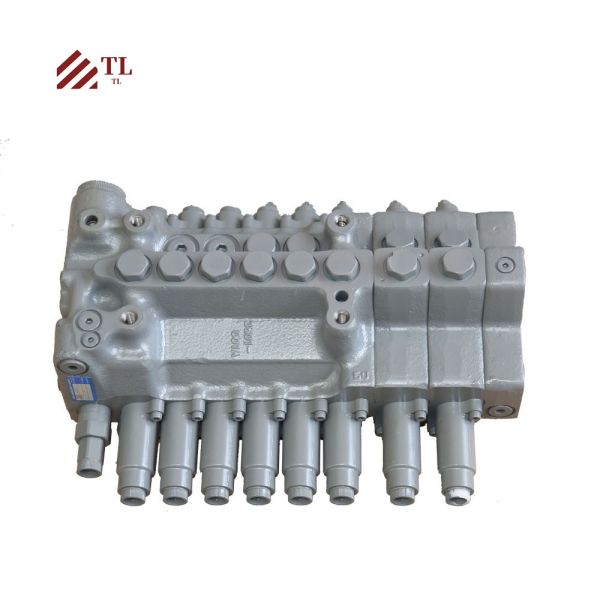 XE85C Excavator Spare Parts 803071777 Hydraulic Main Control Valve Assembly at