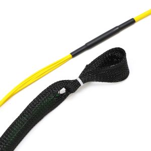 SC APC Optical Fiber Patch Cable 4 Cores Pre Terminated FTTC With Pulling Eyes