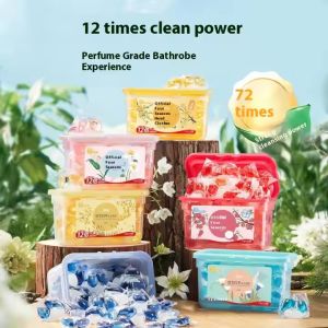 3-Chamber 15g Concentrate Laundry Detergent Capsules Floral Fragrance Laundry