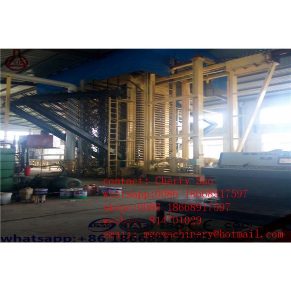 High Speed Sandwich Wall Panel Making Machine For Magnesium Oxide Plate