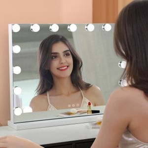 LED Light Hollywood Mirror Countertop Makeup Vanity ODM