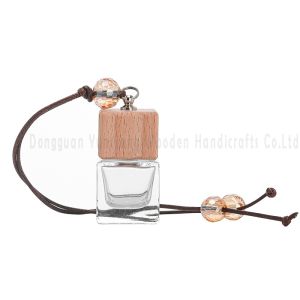 UV Printing Handling Wooden Car Fragrance Bottle Lid for Elegant and Stylish Car