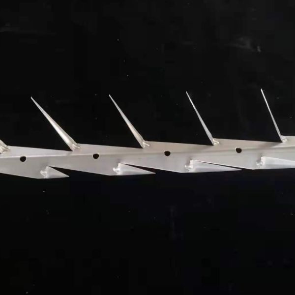 High Security Galvanized Metal 1.25m Length Anti Wall Climbing Spikes