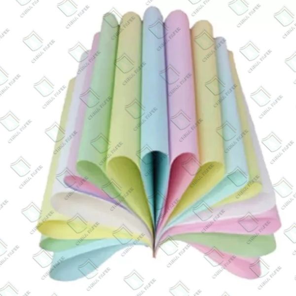 Printing Paper Rewritable NCR Bank Statement Paper Blue/Black Image Carbonless