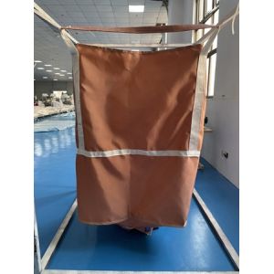Cheap CPTC Un Fibc Jumbo Bulk Bags Four Panel PE Ziplock for sale