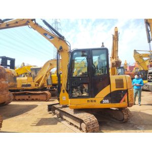 China                  Highly Recommended 6 Ton Mini Excavator Cat 306, Used Caterpillar Track Digger 306 in Good Condition              on sale