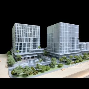 Superimpose 1/300 Hangzhou Vanke Sky City Model Architecture Model