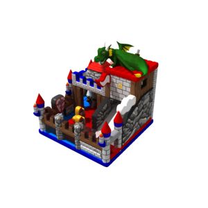 New Design Classic Dino inflatable fun world , Pvc Inflatable Dino Jumping