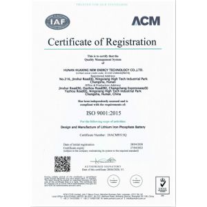 Shenzhen Huaxing New Energy Technology Co.,Ltd Certifications