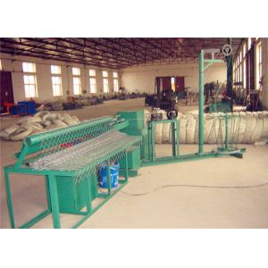 Professional Semi Automatic Chain Link Fence Machine Large Capacity
