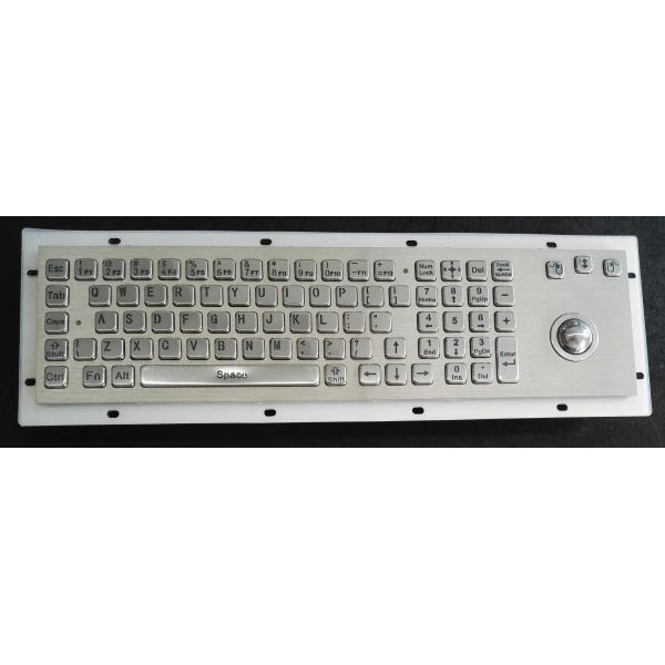 Quality Stainless Steel Keyboard With Trackball wholesale