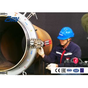 Tube Bevelling Machine Pipe Bevel Cutter Low Friction Adjustable Bearing System