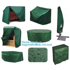 PATIO WEATHER PROTECTION 8 SEATER RECTANGULAR FURNITURE SET COVERS,HEAVY DUTY