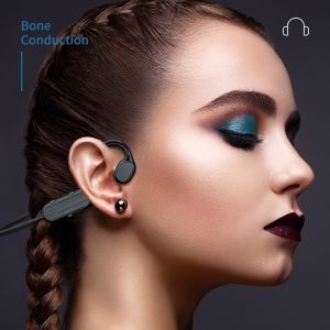 Bluetooth 5.1 Waterproof IPX5 Bone Induction Earphones 130mAh