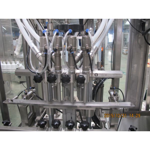 Automatic Monoblock Filler Capper Machine Linear Rotary Filling And Capping Machine