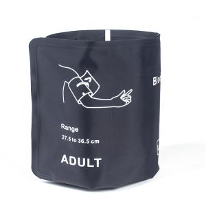 Adult NIBP Cuff Bladderless Single Tube 27.5-36.5cm Nylon Cuff