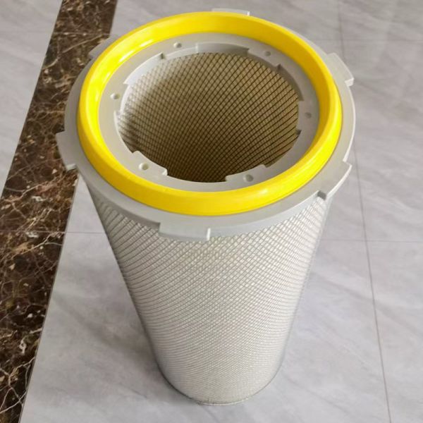 Fiberglass Dust Extractor Cartridge Filter 10 Porosity For Effective Dust