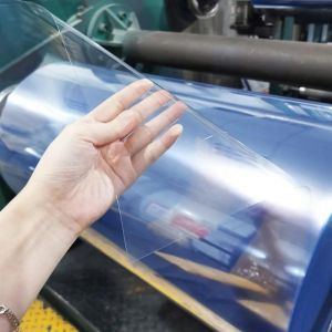 Cheap Transparent PVC Blister Rigid Film with Customized Width and Length for Glossy Surface Packaging for sale