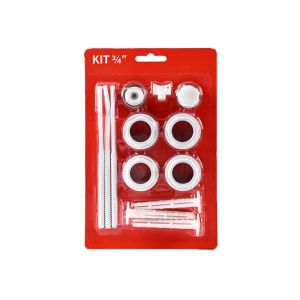 13 Element Radiator Support Mounting Kit 1×1/2" 1×3/4" packed in a blister set