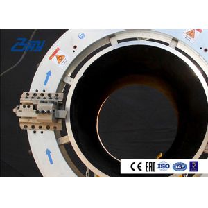 Cheap Precise Feed Pneumatic Pipe Cutting And Beveling Machine Split Frame Structure for sale