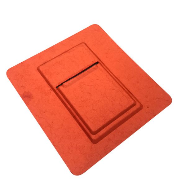 Eco Friendly Biodegradable Bagasse Pulp Molded Tray Packaging Color Pulping