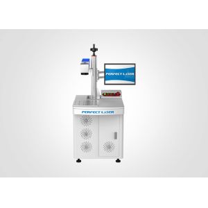 High Effciency Laser Marking Machine , 10 Watt Fiber Optic Laser Etching Machine