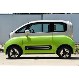 Battery Operated Electric Vehicle BAOJUN KIWI Mini Ev Car 3 Door 4 Seat