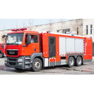 MAN Chemical Decontamination fire fighting vehicles Single row cabin 90km/H