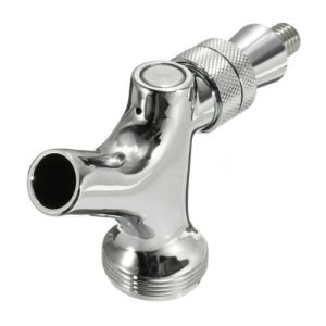 Well Pouring Beer Keg Faucet , Draft Beer Tap Faucet Fits For American Beer