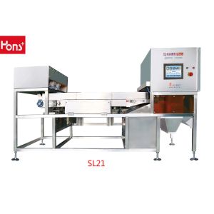 China Industrial Color Sorter Machine For Plastic/Broken Gass Belt Of 2.5KW Power Voltage 220V/50HZ on sale