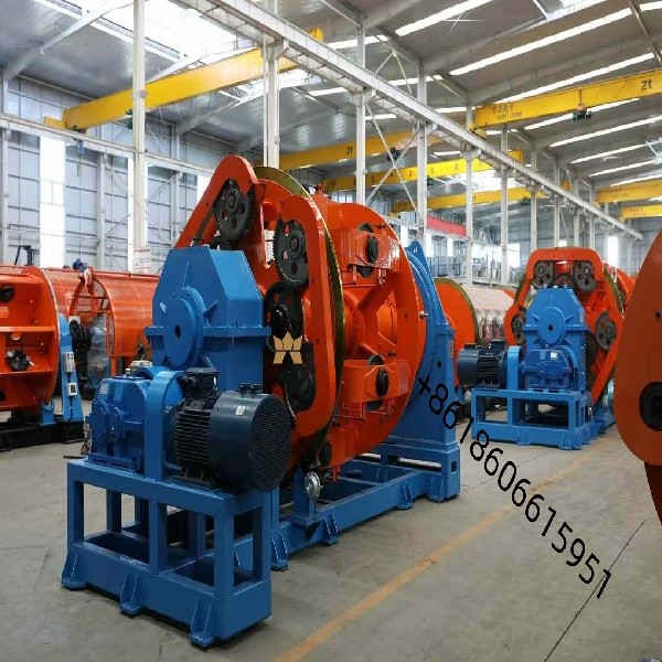 Ø45mm Max Stranding OD Wire Stranding Machine For Insulated Wire Ø2.0-Ø8.0mm