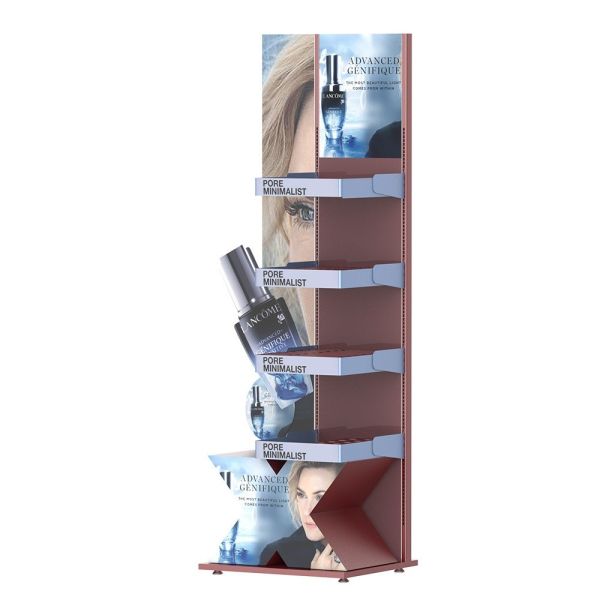 Makeup Beauty Products Point Of Sale Stands Custom Lipstick Display Stand Pp