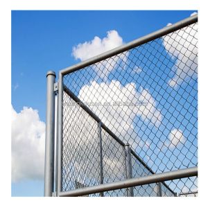 China Hot-dipped PVC Coated Chain Link Fence Mesh for Garden Protective Fencing Customized on sale