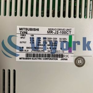 Mitsubishi MR-J2-100CT SERVO DRIVE 1KW 5AMP 3PHASE 200-230V NEW