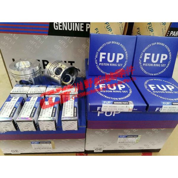 6204312141 6204312121 Engine Cylinder Liner Kit 4D95 For PC60-7 PC60-3/5