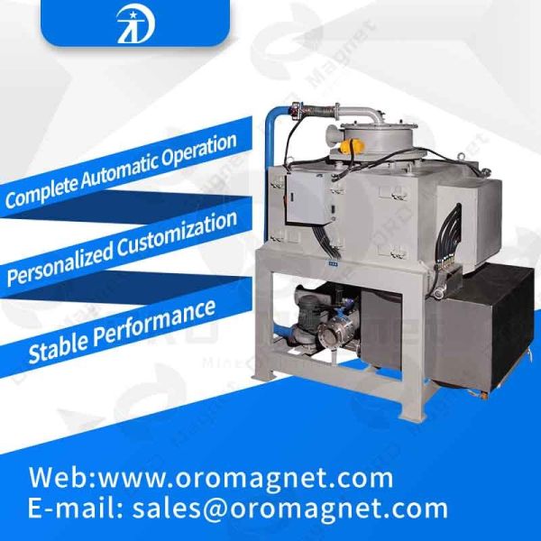 Wet High Intensity Magnetic Separator Machine For Grinding Machine Raw Ore and