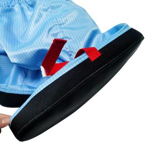 Cleanroom Blue Anti Static Work Boot 5MM Stripe ESD Fabric Long Boots