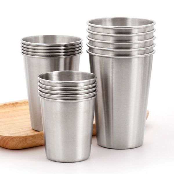 Quality OEM 16 Oz Pint Stainless Steel Cups Coffee Mug Drinking wholesale