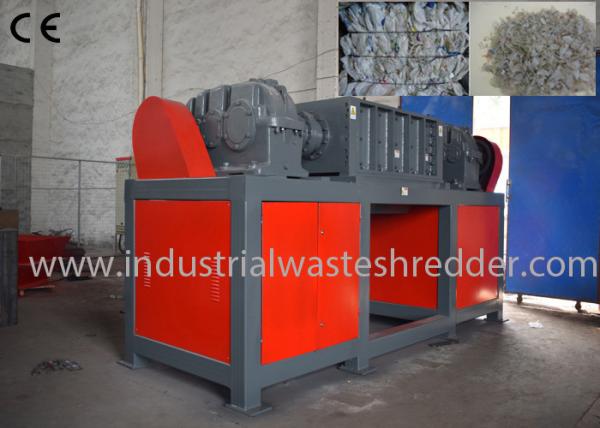 Quality Scrap Milk Box Double Shaft Shredder Auto Reverse Switch High Strength Good Toughness wholesale