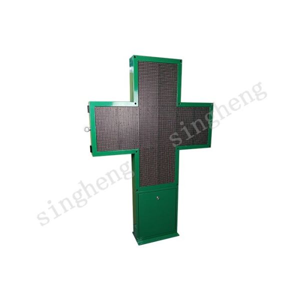 Quality Graphics LED Cross Display 1R1G Pixel Configuration P10 Constant Drive Type wholesale