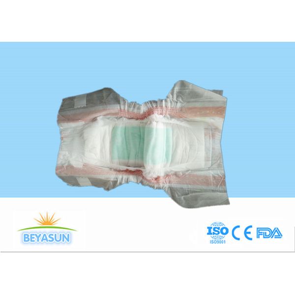 Quality Cute Printed Custom Baby Diapers Breathable With Double Velco Tape wholesale