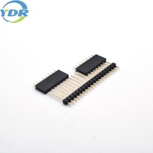 Female Header Wire Harness Connectors Single Row 2.54mm Pitch Connector 8.5mm