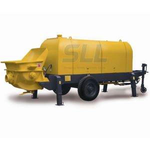 Hydraulic Secondary Constructional Portable Concrete Pump 30mm Max Aggregate